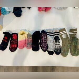 5 pair Pure Barre sticky socks
